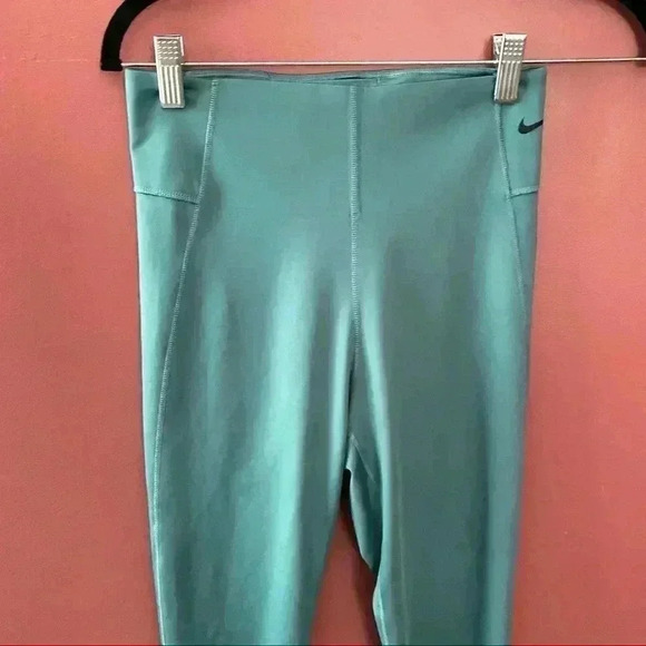 Nike Victory Women's Training Tights Teal - Picture 3 of 8